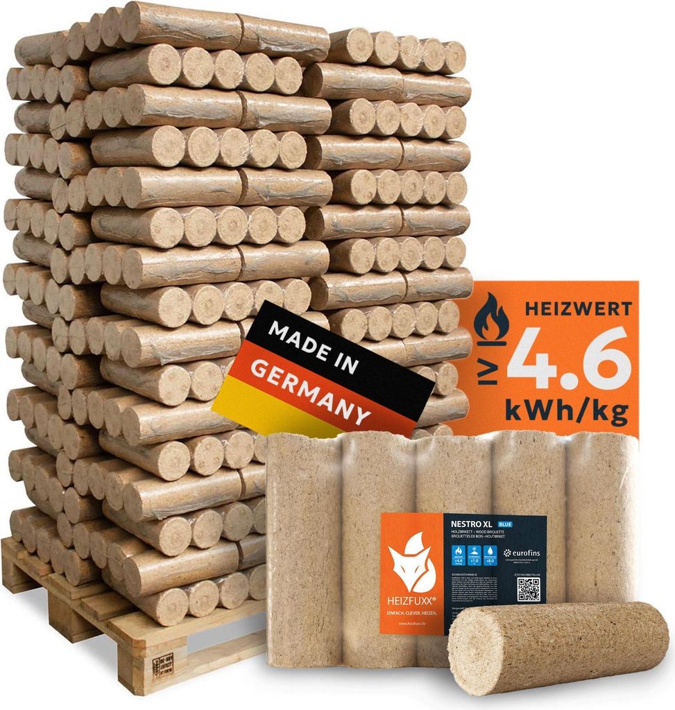 Heizfuxx Nestro XL Blue 10kg x 96 Gebinde 960kg Palette