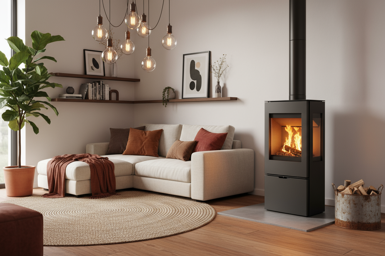 pellet wood stove 